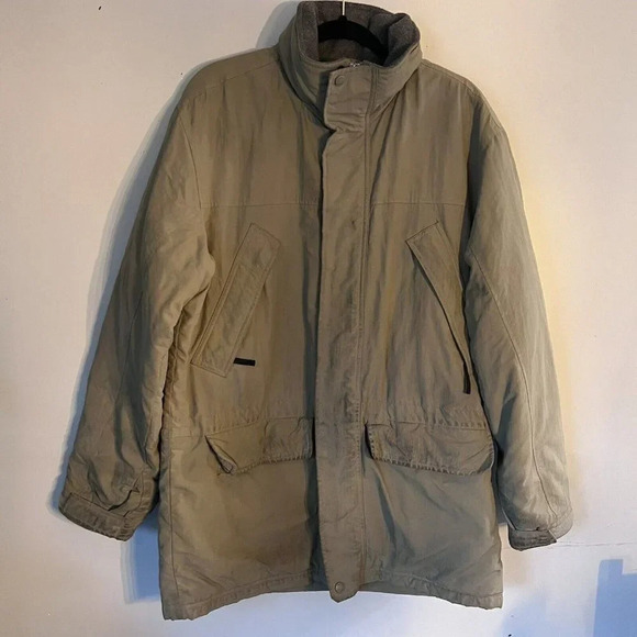 L.L. Bean Other - LL Bean Thinsulate Insulated Polartec Lined Chore Coat Jacket Men's Medium